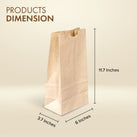 Paper Bags - Brown/Kraft - #6 - Made in Canada Paper Bags - Brown/Kraft - #6 - Made in Canada