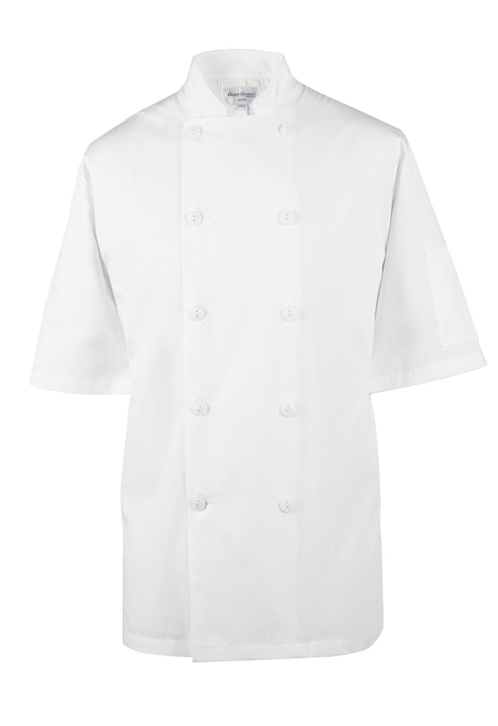 Spirito - Mesh Chef Jacket W/ Vent S/S White - L - BG21820