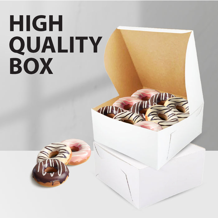 EB - White Cake Boxes - 16x16x6
