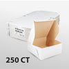 EB - White Cake Boxes - 6½x6½x3½