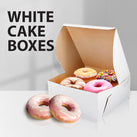 EB - White Cake Boxes - 6½x6½x3½ EB - White Cake Boxes - 6½x6½x3½