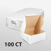 EB - White Cake Boxes - 8x8x5