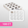 EB - 14 x 10 x 4 - 12 Cupcake Insert Fits Box - White - 5284I