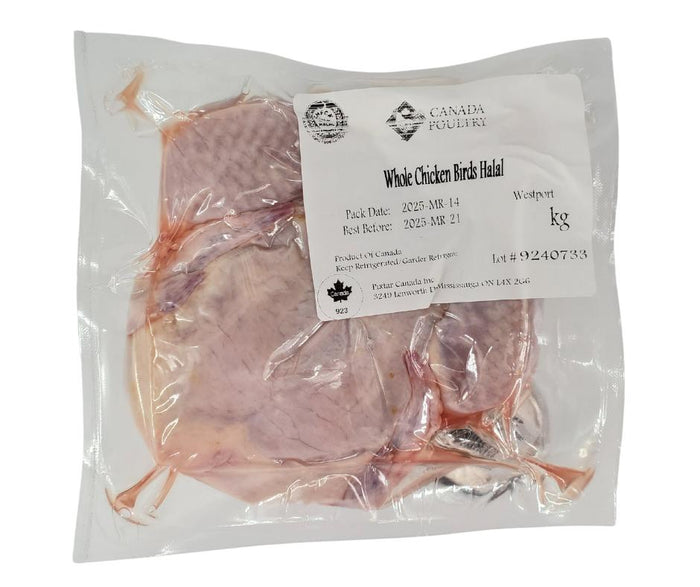 CLR - Fresh to Frozen - CP - Air Chilled Chicken Whole Birds / Halal 1.4-1.6 kgs