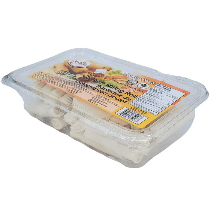 Frozen - Al-Shamas- Chicken Spring Rolls - Halal