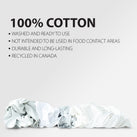 Wiping Rags - White - WipeW