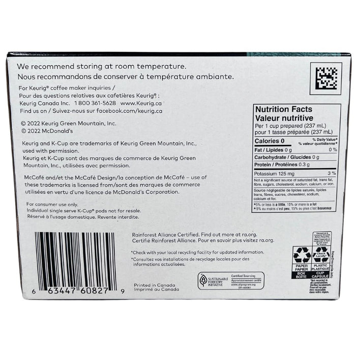 McCafe - Premium Medium Dark Roast K-Cup for Keurig