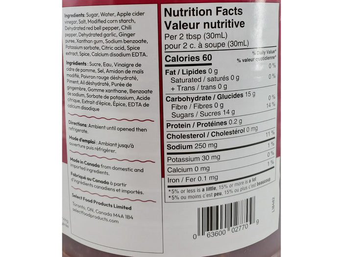 Select - Sweet Chilli Thai Sauce