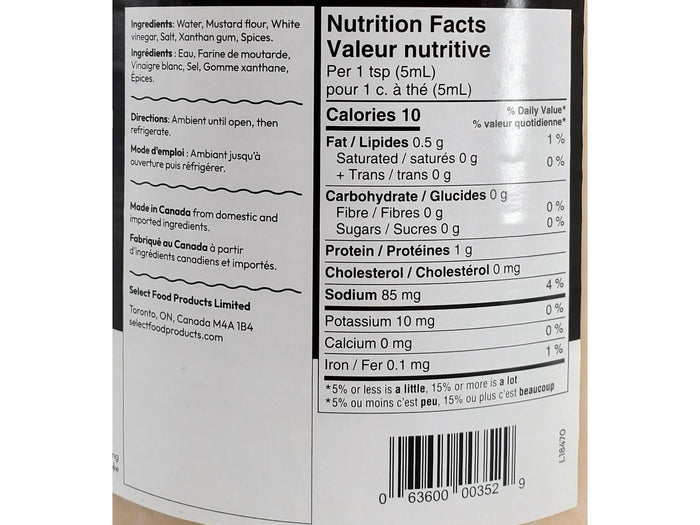 Select - Dijon Mustard 4 Lt