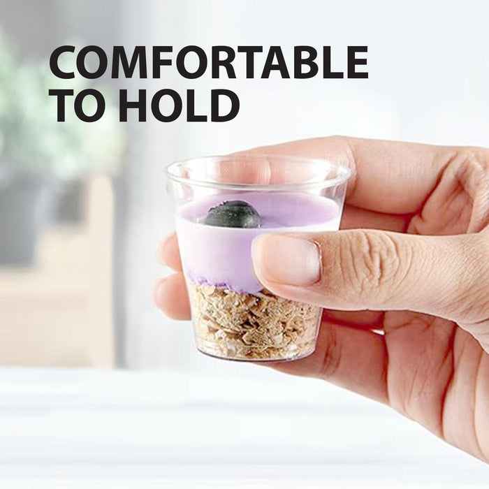 Morning Dew - 1oz Clear Plastic Shot Glass - PS1C