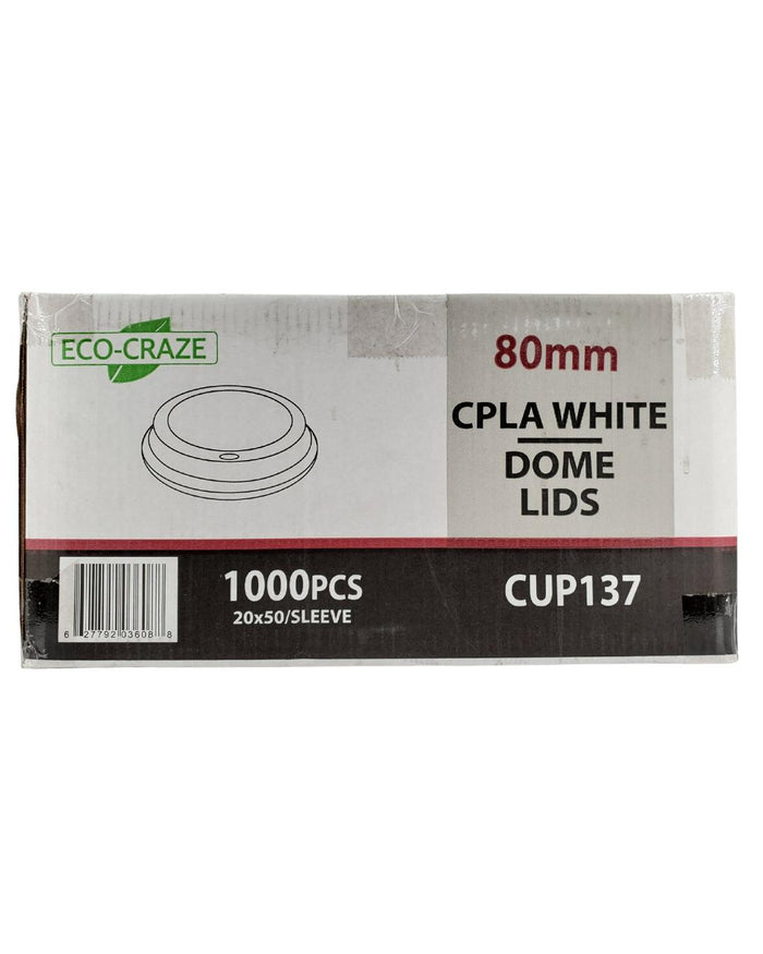 Eco-Craze - CPLA 8oz Dome Lid