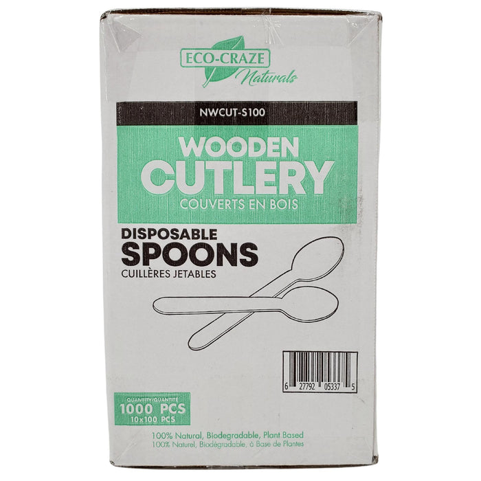 Eco-Craze - Wooden TEA Spoon - Bulk