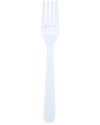 Value+ - Heavy - Plastic Forks - White - Retail Pack - RP2001