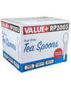 Value+ - Heavy - Plastic Tea Spoons - White - Retail Pack - RP2003