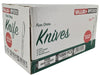 Value+ - Heavy - Plastic Knives - Clear - Retail Pack - RP3202