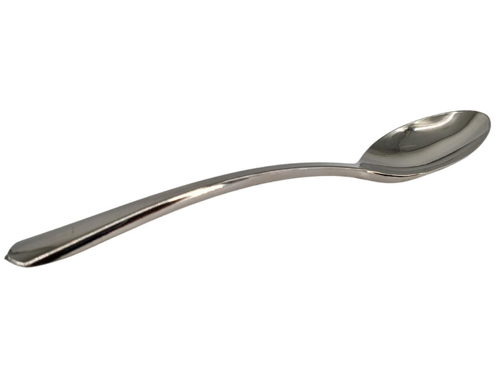 Plastic Soup Spoon - Silver - 18.9cm - SS67