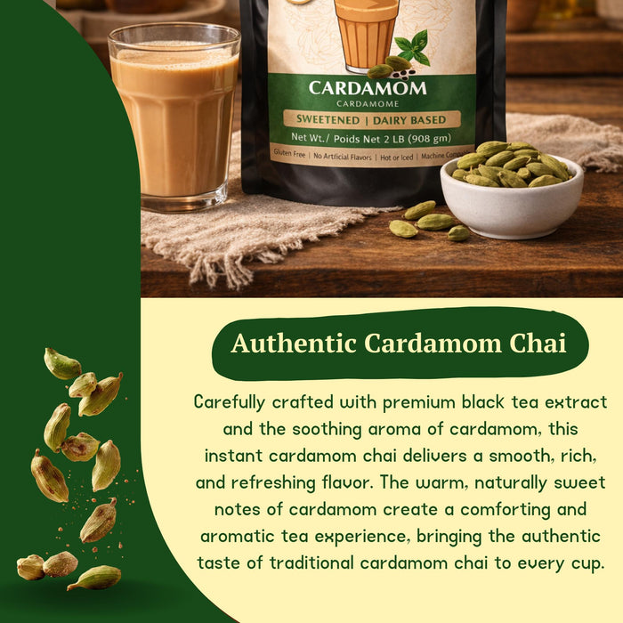 ChaiMati - Cardamom Chai Latte - Instant Premix
