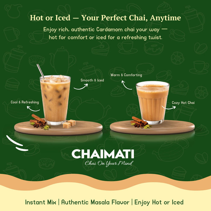 ChaiMati - Cardamom Chai Latte - Instant Premix