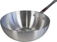 Deep Stir Fry Pan 24cm x 9cm Metal Finish Deep Stir Fry Pan 24cm x 9cm Metal Finish