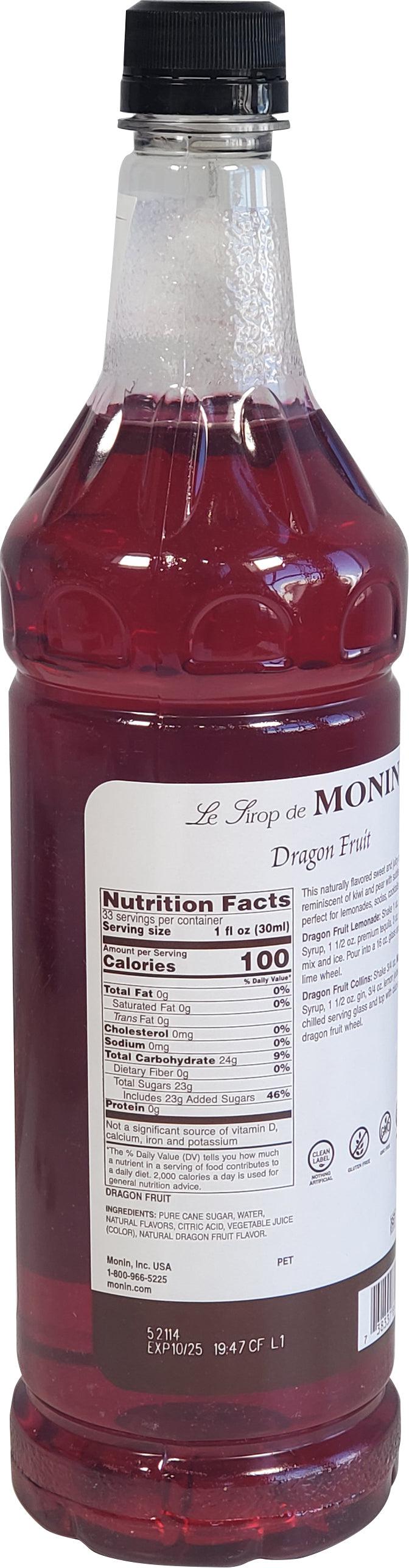 Monin - Dragon Fruit Syrup