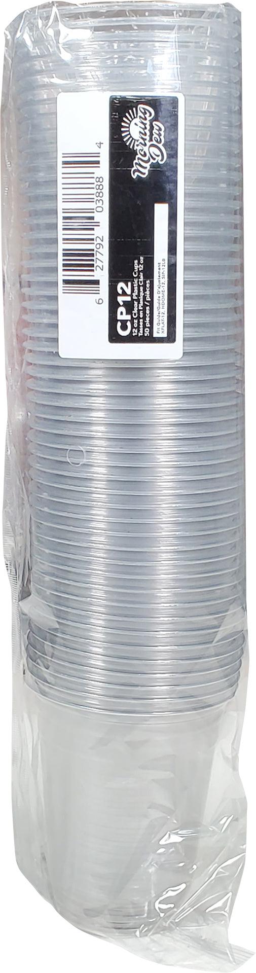 Morning Dew - 12oz Clear Pet Cup - 92mm - CP12