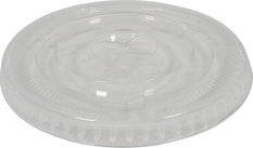 CLR - Morning Dew - Clear Flat Lid - XFlat -12oz 92mm CLR - Morning Dew - Clear Flat Lid - XFlat -12oz 92mm