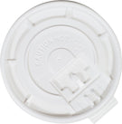 Morning Dew - Tear Back Flat Lid for 10-24 oz Hot Paper Cups - White - 10F-W Morning Dew - Tear Back Flat Lid for 10-24 oz Hot Paper Cups - White - 10F-W