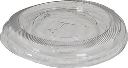 Morning Dew - Clear Flat Lid - 16-24oz Cup - 98mm - XFLAT-16 Morning Dew - Clear Flat Lid - 16-24oz Cup - 98mm - XFLAT-16