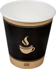 Morning Dew - 10oz Hot Paper Cups - Ebony Print - H10SE Morning Dew - 10oz Hot Paper Cups - Ebony Print - H10SE