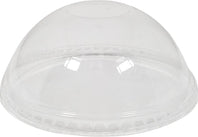 Value+ - Dome Lid No Hole For 6/8/10/12oz Dessert Cup (PET) Value+ - Dome Lid No Hole For 6/8/10/12oz Dessert Cup (PET)