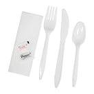 Value+ - Cutlery Kit / Meal Kit - 6pcs - White - F/K/TS/N/S&P - MK-610 Value+ - Cutlery Kit / Meal Kit - 6pcs - White - F/K/TS/N/S&P - MK-610