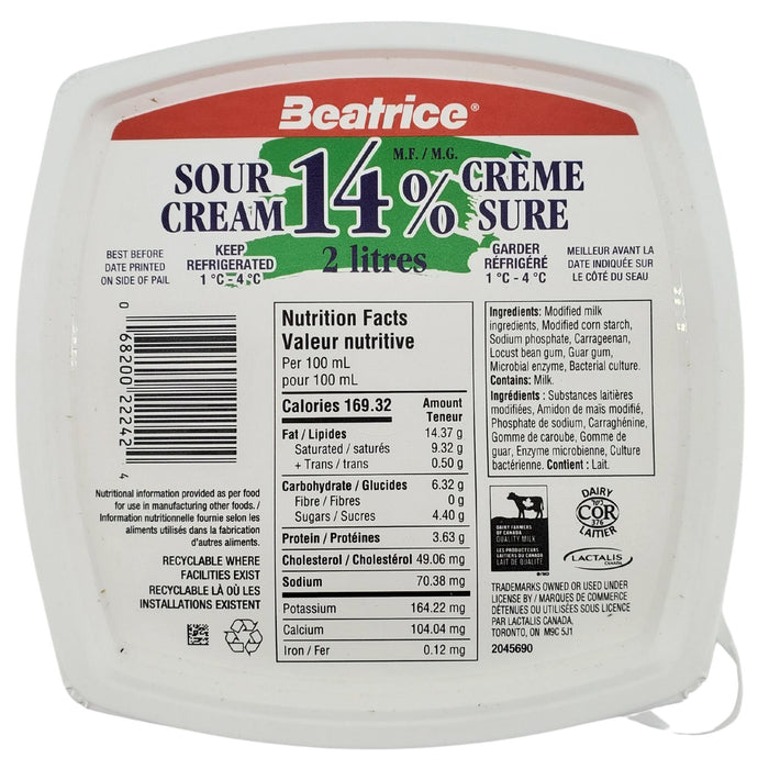 Beatrice - Sour Cream - 14%
