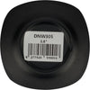 Melamine Square Bowl - Black - 3.8