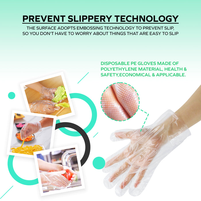 Rhino - DC2 - Clear Deli Gloves - Medium - 200M