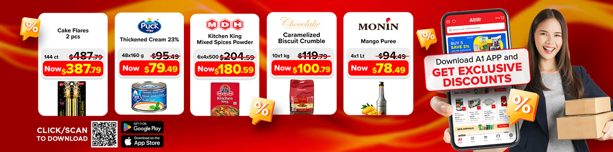 Download the A1 Cash and Carry App for Exclusive Weekly Deals