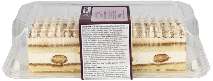 Kings Pastry - Cake - Frozen Tiramisu Bar Cake - 900g