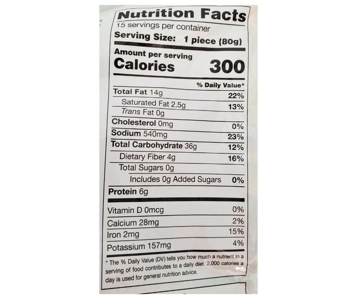 CLR - Ashoka - Asli Paratha - Plain - Family Pack - 1200g
