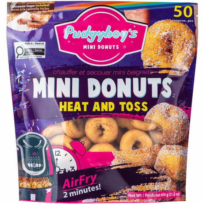 Pudgyboy's - Mini Donuts - Heat and Toss