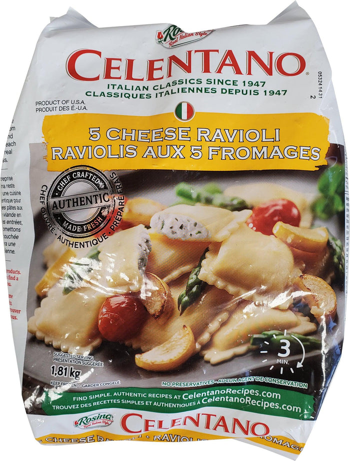 CLR - Frozen - Celentano - 5 Cheese Ravioli