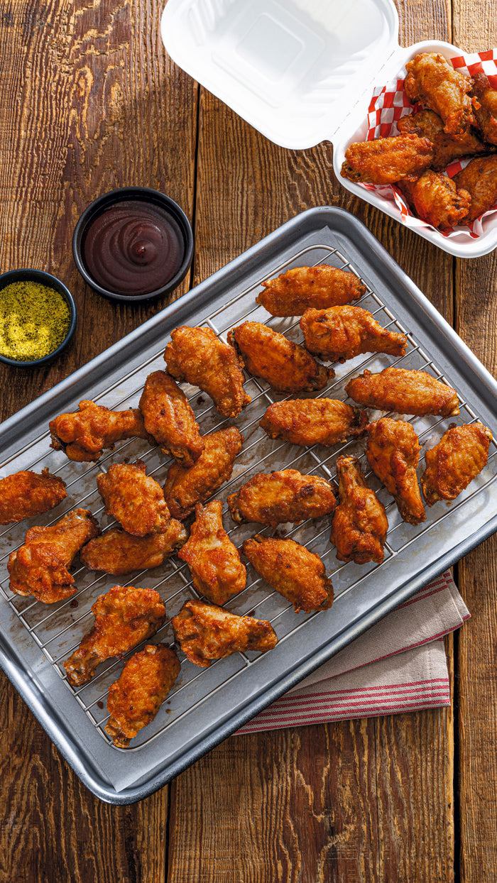 Reuven - Cooked - Steamed Wings - OVENABLE - 280 ct - Halal