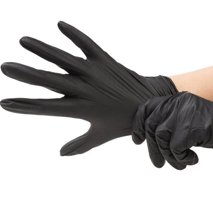 Touch Flex - Nitrile Gloves Exam - Black - Medium