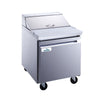 GLACIER - Salad Prep Table 1 Door 8 Bins 29*31*43 -GST-29-8