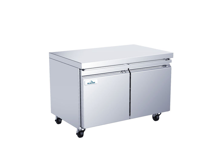 Glacier - Undercounter Freezer 2 Door 60*31*36 -GUF-60