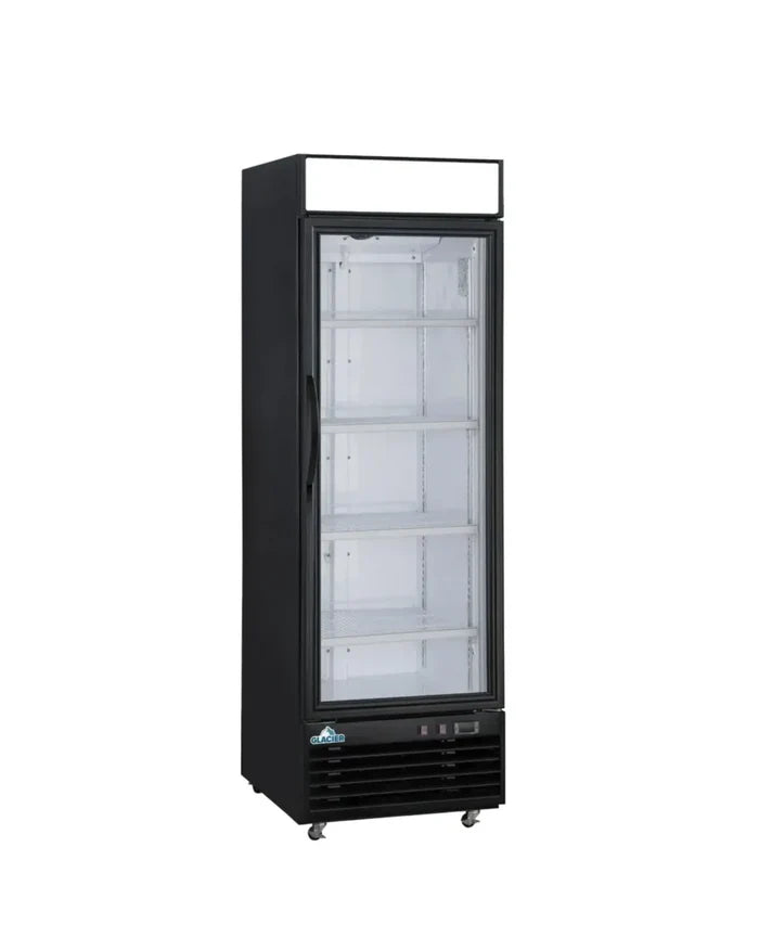 Glacier - Merch. Freezer Glass 1 Door 27*29*80 - GM-1F