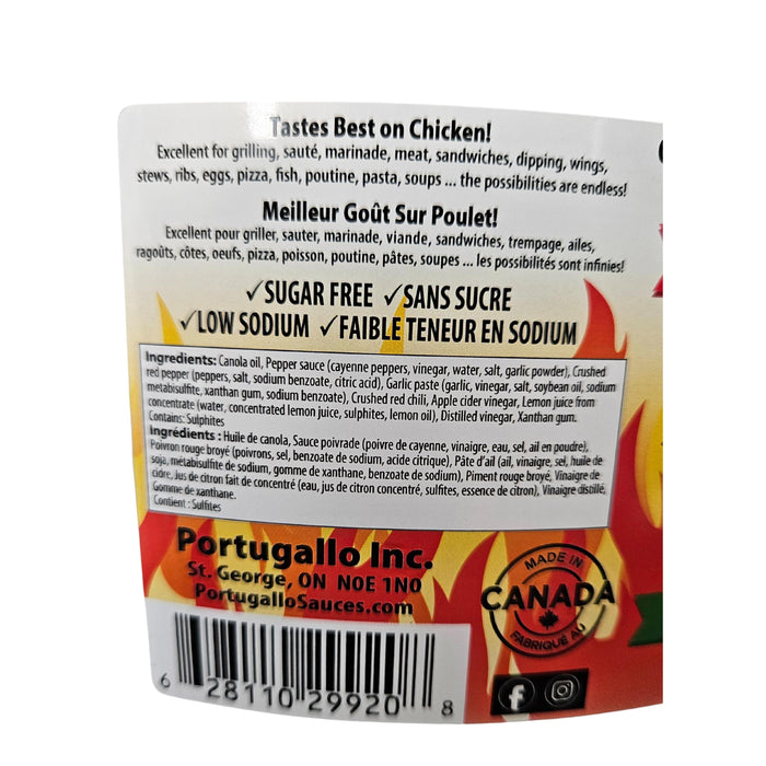 Portugallo - Flaming Hot Sauce - 16Lt