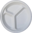 Eco-Craze - Corn Starch 10 Inch Round Plate - 3 Compartment Eco-Craze - Corn Starch 10 Inch Round Plate - 3 Compartment