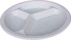 Eco-Craze - Corn Starch 10 Inch Round Plate - 3 Compartment Eco-Craze - Corn Starch 10 Inch Round Plate - 3 Compartment