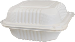 Eco-Craze MFPP Clamshell Container 6x6x2.6 Eco-Craze MFPP Clamshell Container 6x6x2.6