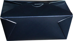 Eco-Craze - #4 Black Paper Fold Box - PFB04-B Eco-Craze - #4 Black Paper Fold Box - PFB04-B