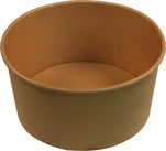 Eco-Craze - Kraft PE-Lined Paper Container - Round - 1000ml - SB-1000K Eco-Craze - Kraft PE-Lined Paper Container - Round - 1000ml - SB-1000K